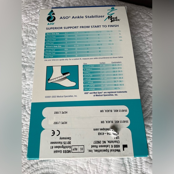 MedSpec ASO ankle brace - Picture 3 of 4